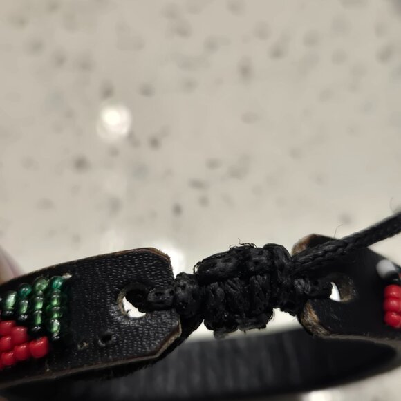 Leather Kenyan Bracelet - Picture 6 of 10